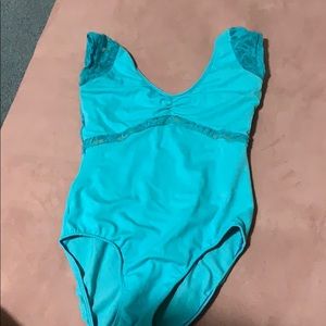 Bright blue Class-In leotard